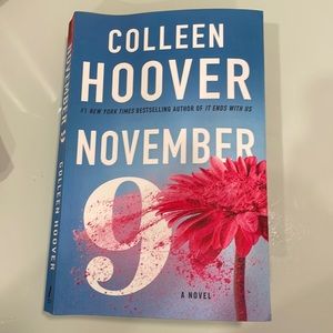 Colleen Hoover,  November 9 Book